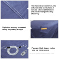 High-Tech-mikro-poröse elastische PVCOEM-blaue Autostaubbedeckung
